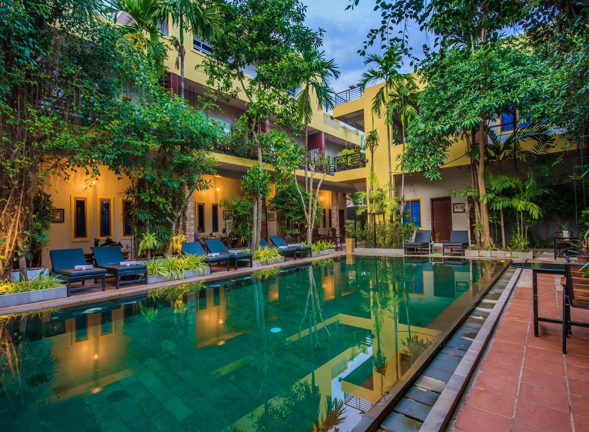 Samnak Lounge Hotel Siem Reap Ngoại thất bức ảnh