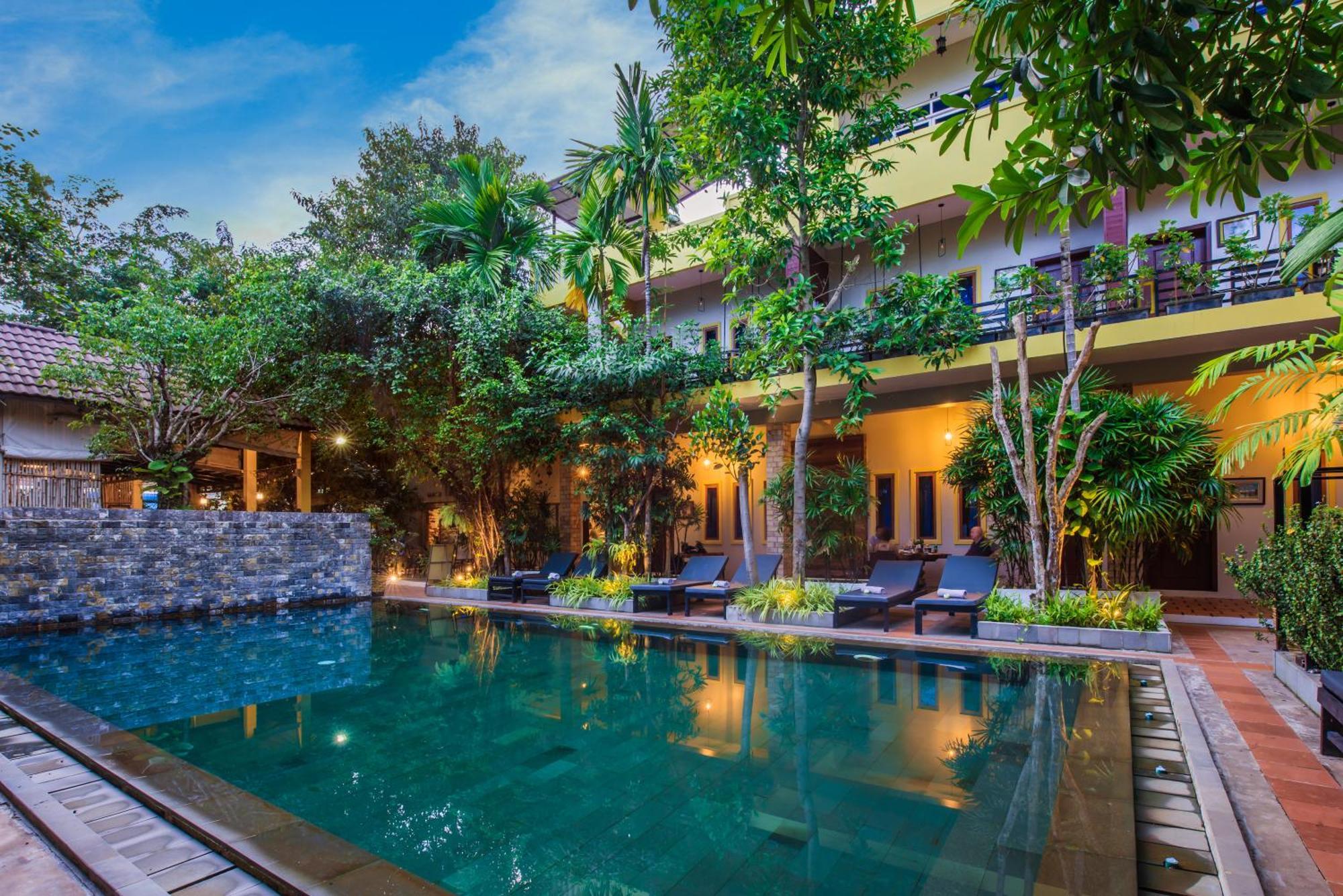 Samnak Lounge Hotel Siem Reap Ngoại thất bức ảnh