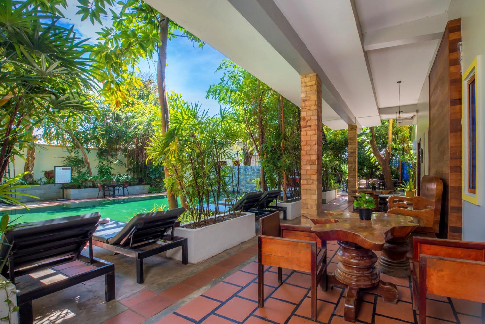 Samnak Lounge Hotel Siem Reap Ngoại thất bức ảnh